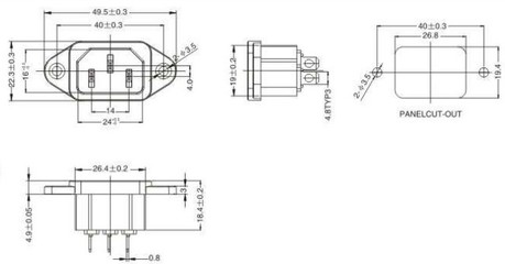 了解DE-14-1直銷AC電源插座 深圳廠家的通訊設(shè)備專用開關(guān)電源插座